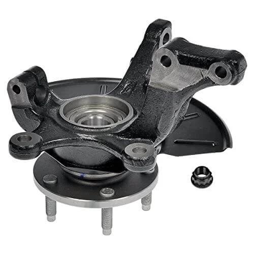 KN798406PR Front Steering Knuckles & Wheel Bearing Hub Assembly 5 Lugs Pair 2 Driver and Passenger Side Replacement for 2005-2012 Ford Escape 2005-2011 Mercury Mariner 2005 Mazda Tribute FWD