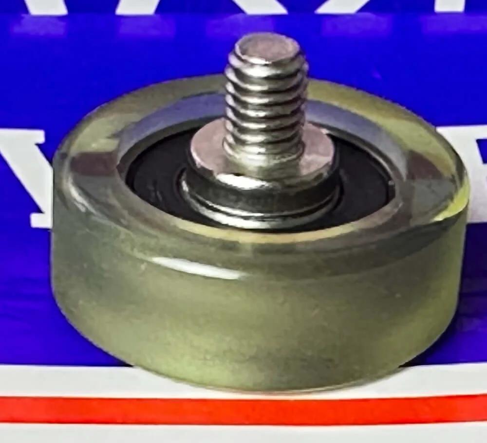 PU17x50x18 C2 L12 Green PU Covered Bearing M10 Stud