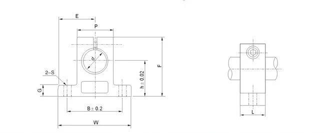 8mm Shaft Support Pillow Block Supporter