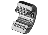 15 mm Metric Cylindrical Roller Follower NURT15 - Single Bearing, Full-Complement, High-Carbon Chrome Steel, Open with Oil Hole