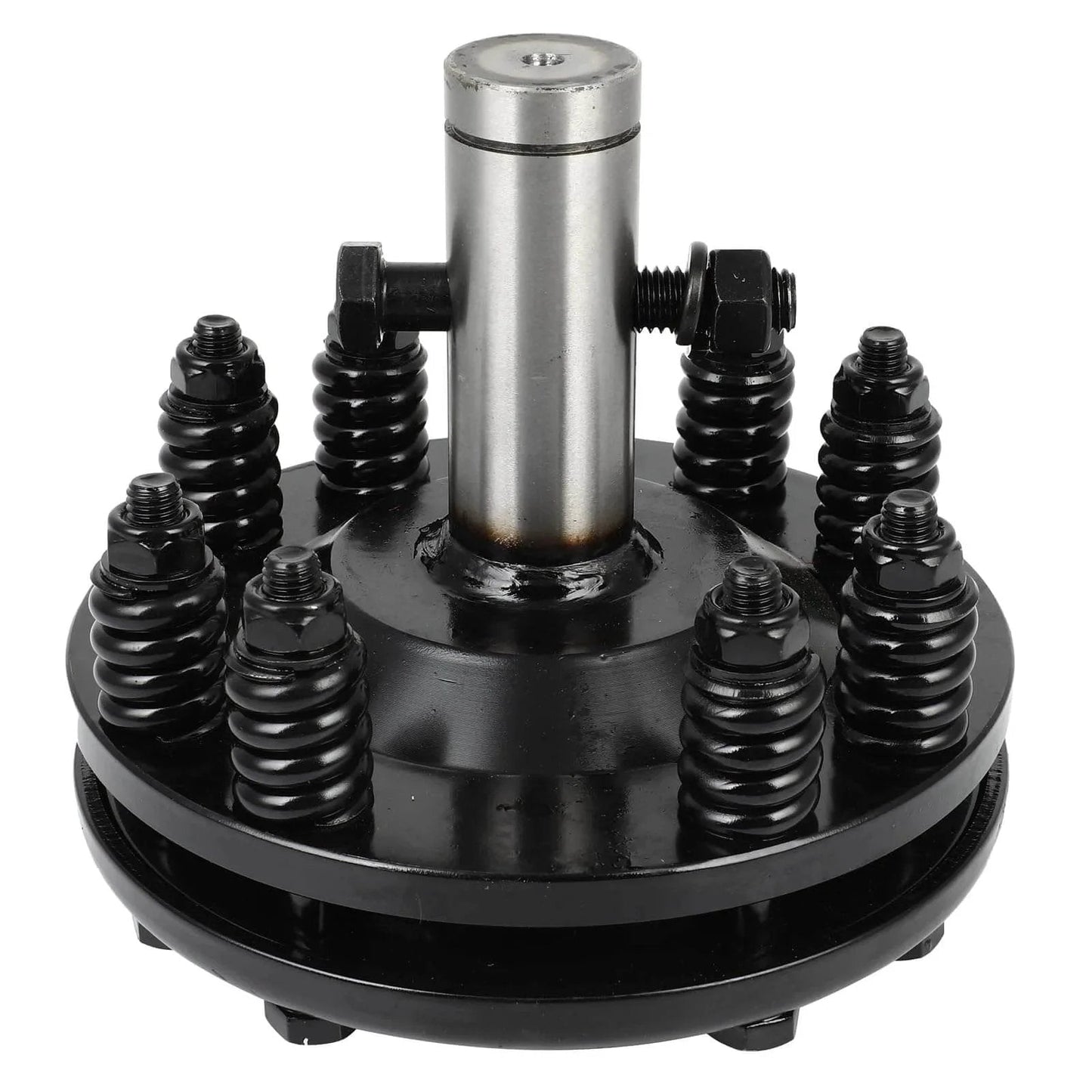Black PTO Slip Clutch, ACZCR 1-3/8" Smooth Round Ends Slip Clutch, Adjustable Rotary Cutter Brush Hog Slip Friction Clutch.
