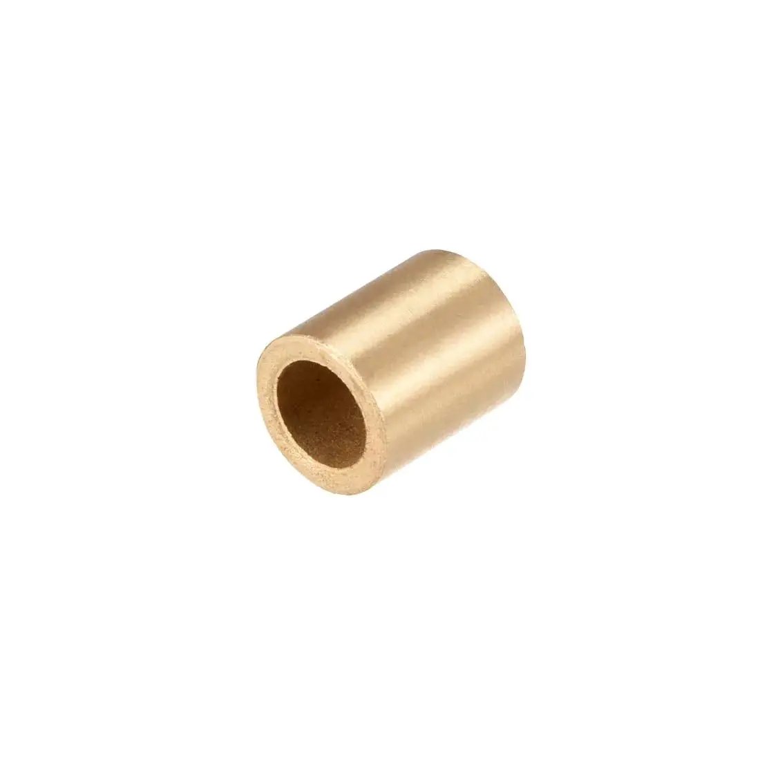 Self Lubricating Sintered Bronze Bearing Sleeve 8mm Bore 12mm Outer Diameter 15mm Length Three Pieces Ideal For Low Friction Wear Reduction