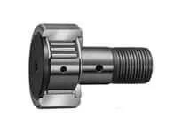 Caged thrust roller bearing CF12-1WBR single unit, shielded hex-head stud M12x1.5, roller Ø32 mm, width 14 mm