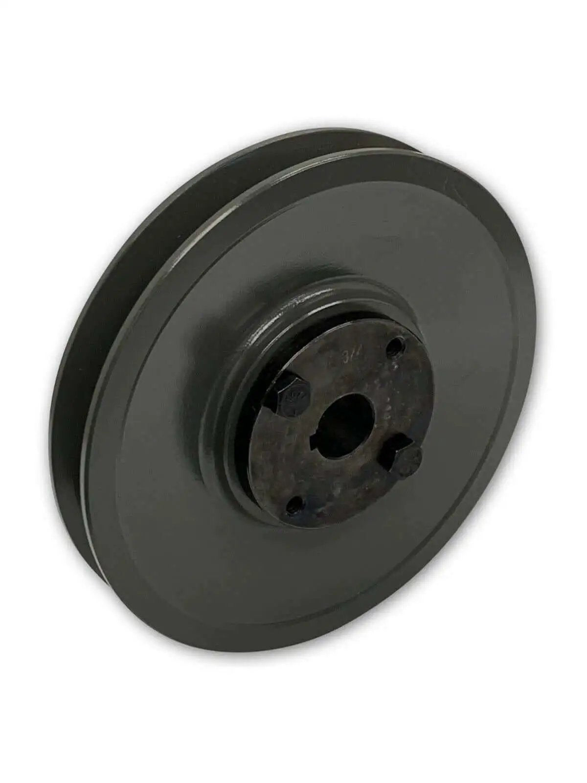 Cast Iron Electric Motor Pulley Sheave 7.25 Inch One Groove For B BX And 5L Belts Ideal For Industrial Machinery