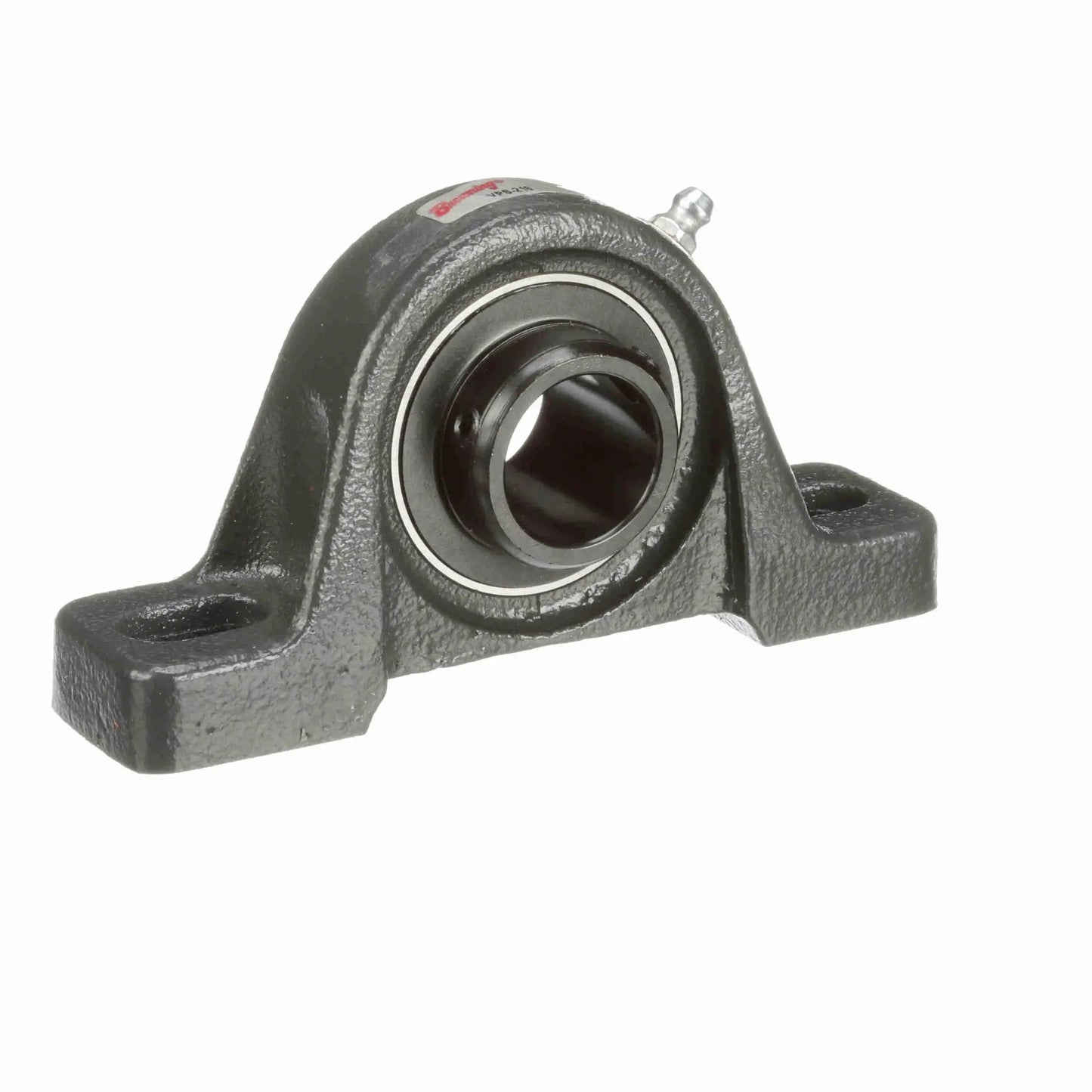 Mounted Cast Iron Pillow Block Bearing With Self Aligning Insert And Setscrew Lock Two Bolt Design VPS 216 front view