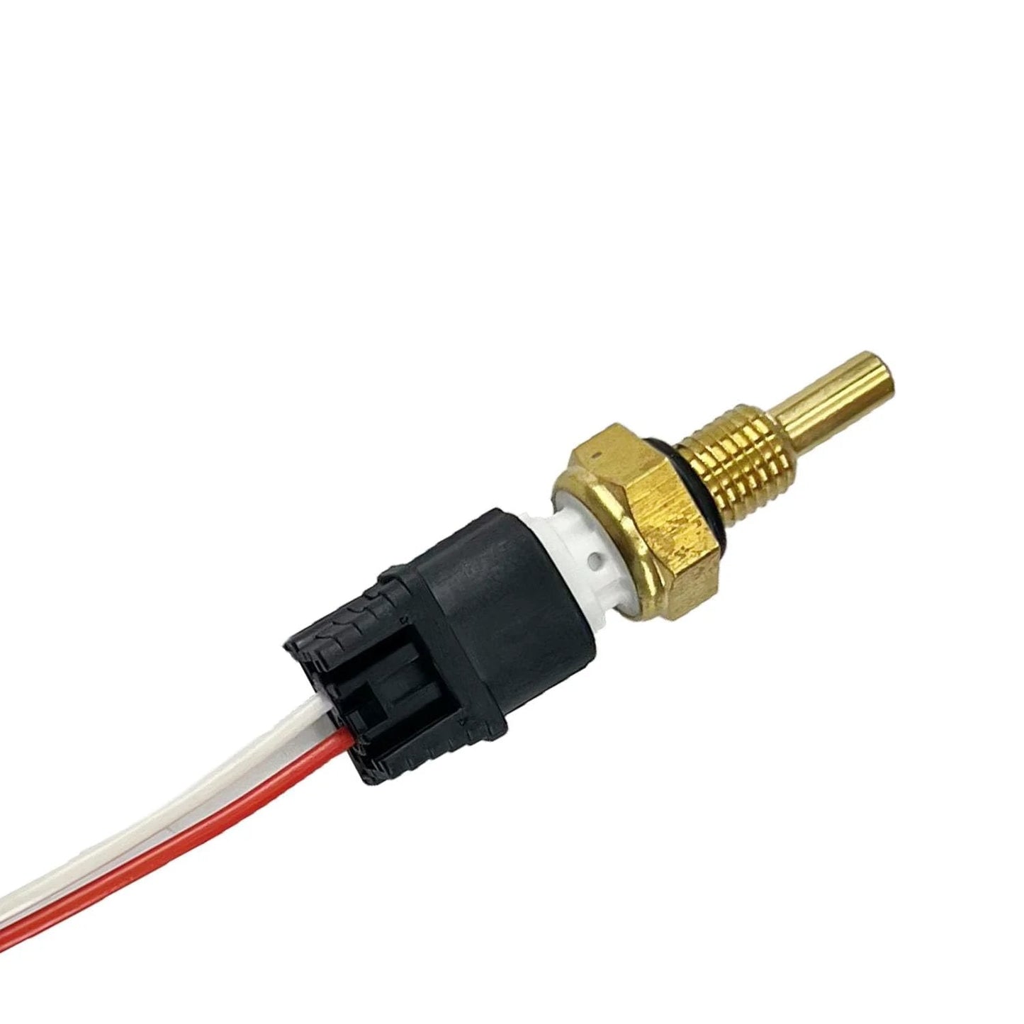 Close-up of a Coolant Temperature Sensor With Connector Pigtail Harness For Honda Cars And SUVs For Honda Fans compatible with various models.