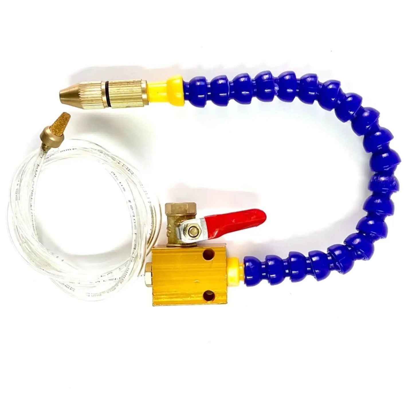 Cooling Mist Sprayer And Lubrication System For 8mm Air Pipe with 36cm Main Hose and Brass Nozzle