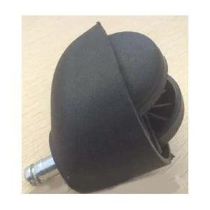 10-Pack Covered Black 2" twin wheel Caster-