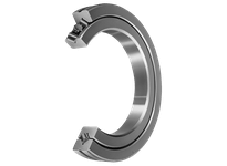 Crossed roller bearing with separator delivers high rigidity for precise, high-load motion; open design and small clearance model CRBH9016AC1