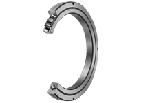 Crossed roller bearing CRBC4010C1 single unit, standard type with steel cage, high-carbon construction, open design, 40 mm shaft