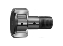 CF12WBR Metric Caged Thrust Disk Cam Follower M12x1.5 Thread 13 mm Length, 30 mm Roller Diameter, High Carbon Steel