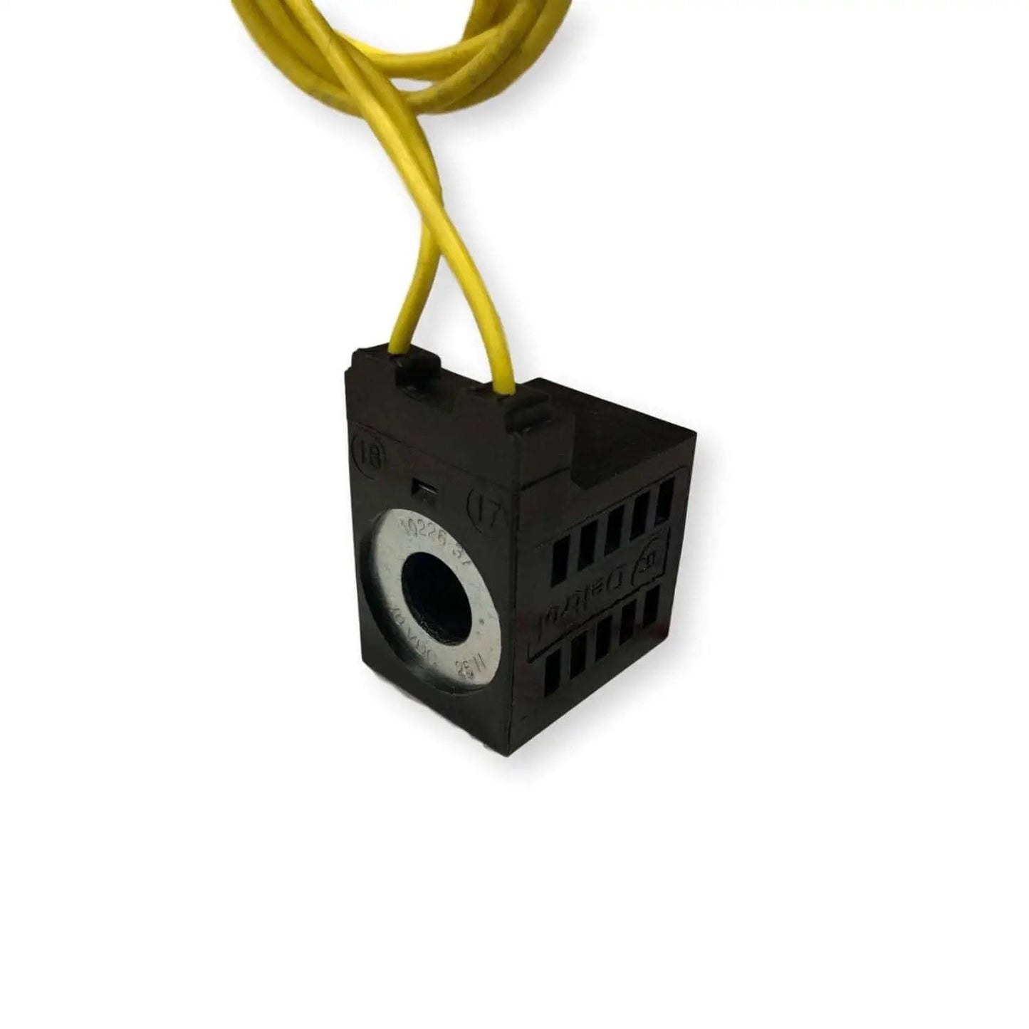 10V DC Solenoid Coil For 25W Hydraulic Power Unit Lift Dump System With Dual Wire Connectivity Deltrol 10226-37 Coil