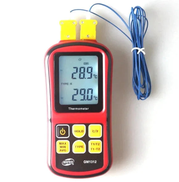 Digital Thermometer -58F to +572F J K T E N R S Type Thermocouple