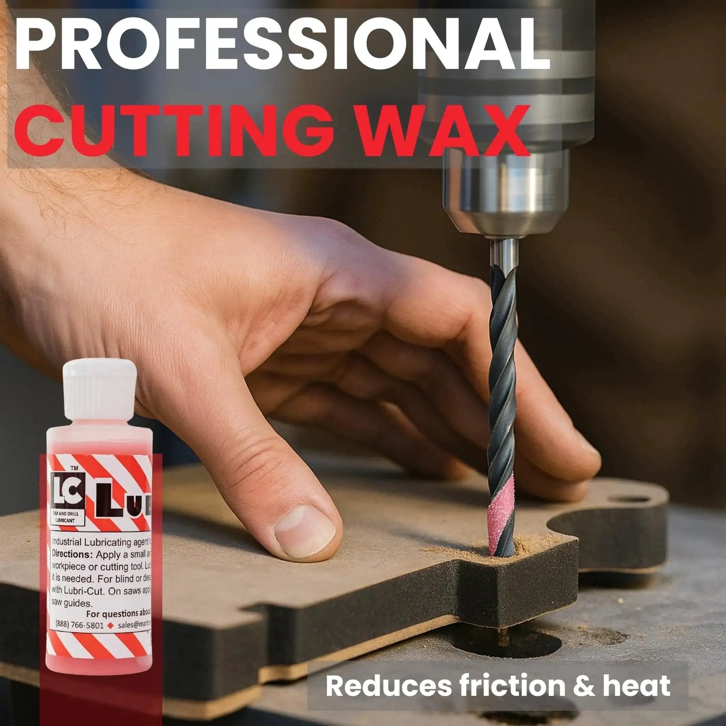 Beefed Up Drilling And Tapping Gel For Metal Cutting Pro Grade Lubricant That Improves Cutting Extends Tool Life In Use