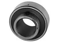 Single 1-1/2 in Normal Wide Cylindrical O.D. Set-Screw Insert Bearing UR208-24 for Pillow Blocks, Sealed Ball Type