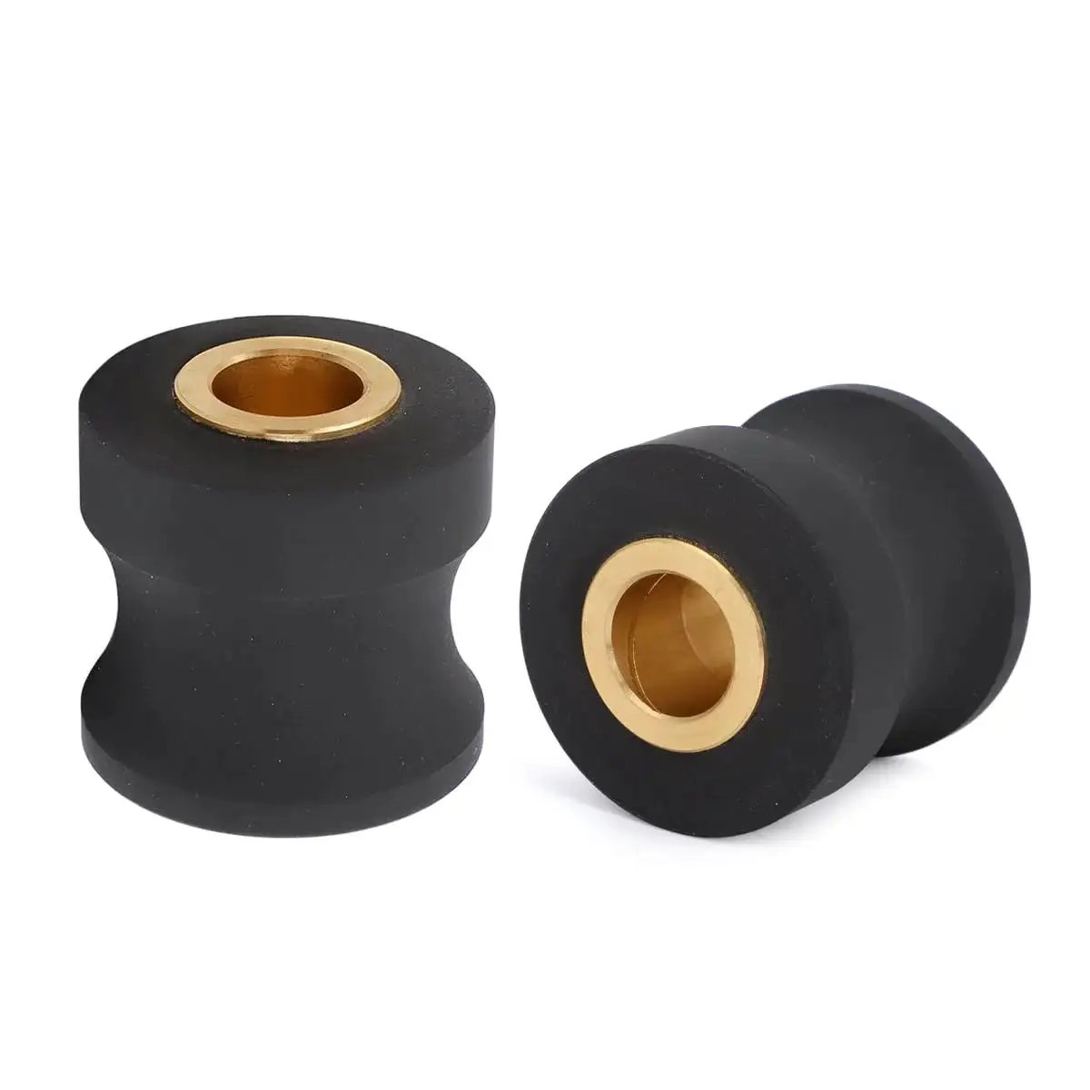 Replacement Roller Wheels For Eclipse 1100HR A Elliptical Pair With Enhanced PU And Spiral Grooved Bronze Bushing For Quiet, Long Lasting Operation