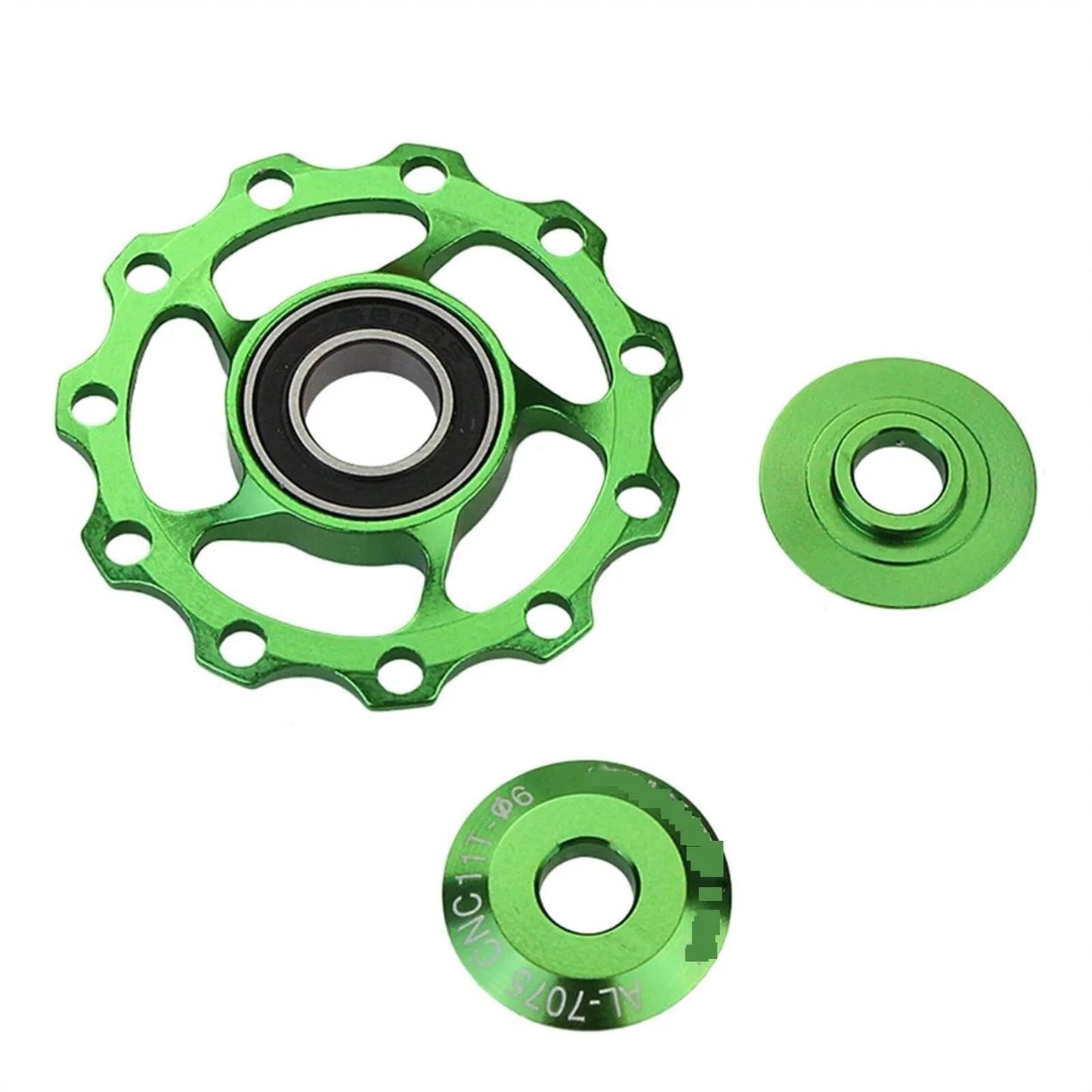 Pulley Bicycle Aluminum Guide Wheel Rear Derailleur Metal Bearing Guide Piece Mountain Road Bike Accessories Pulley