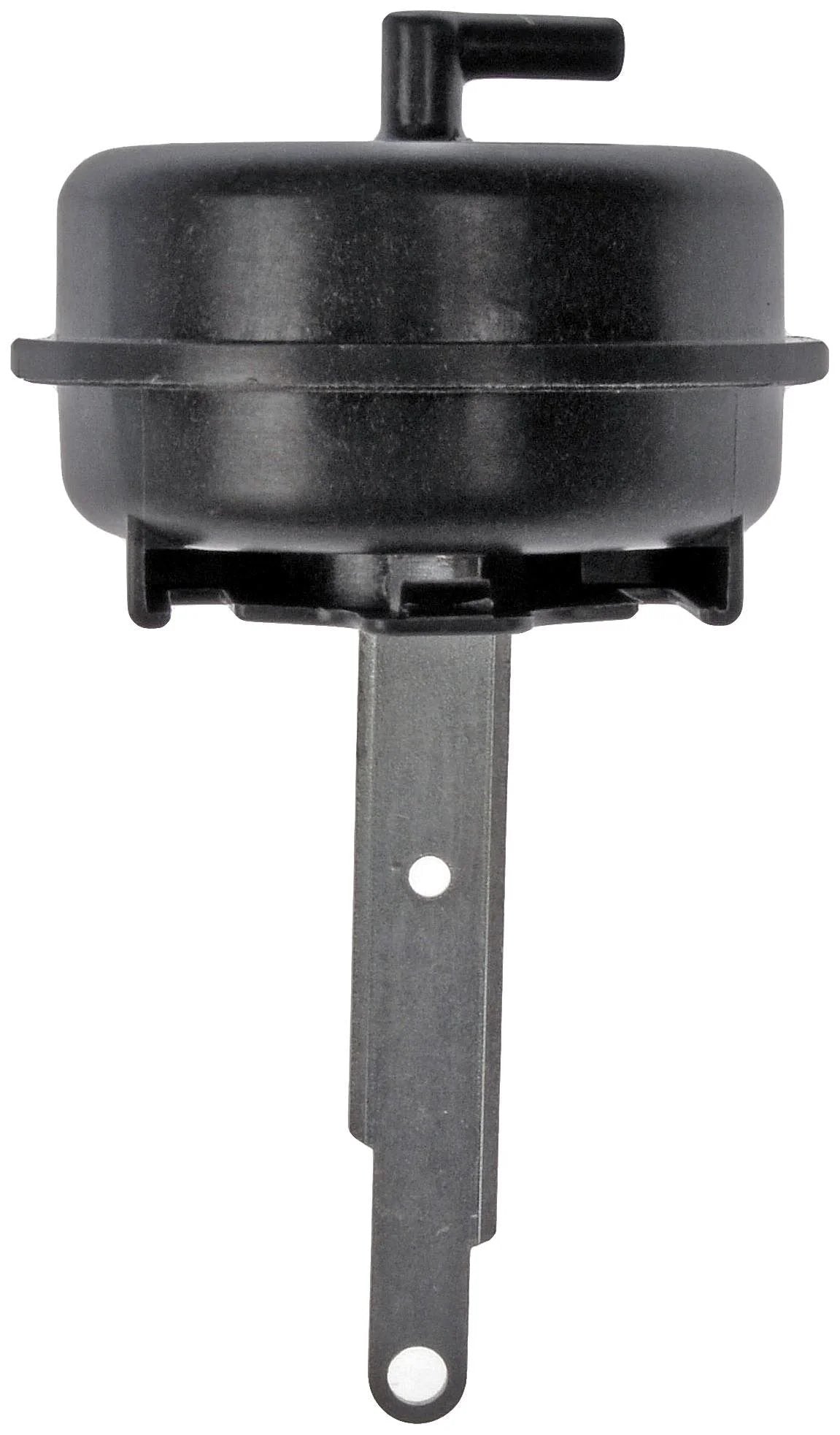 HVAC Blend Door Actuator For Chevy And GMC Vehicles Direct Replacement - Side view showing actuator shape and connector.