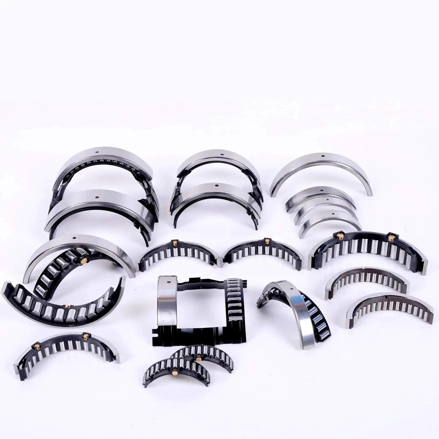Hydraulic Pump Swing Bearing 1 Pc Compatible With 3586 3525 33206 NJ310E Drop In Fit For Excavator And Loader Hydraulic Systems