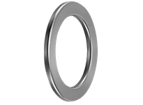Inner Ring for Thrust Roller Bearing WS7095 - Metric 70 mm ID x 95 mm OD x 5.25 mm Width, visible from side view
