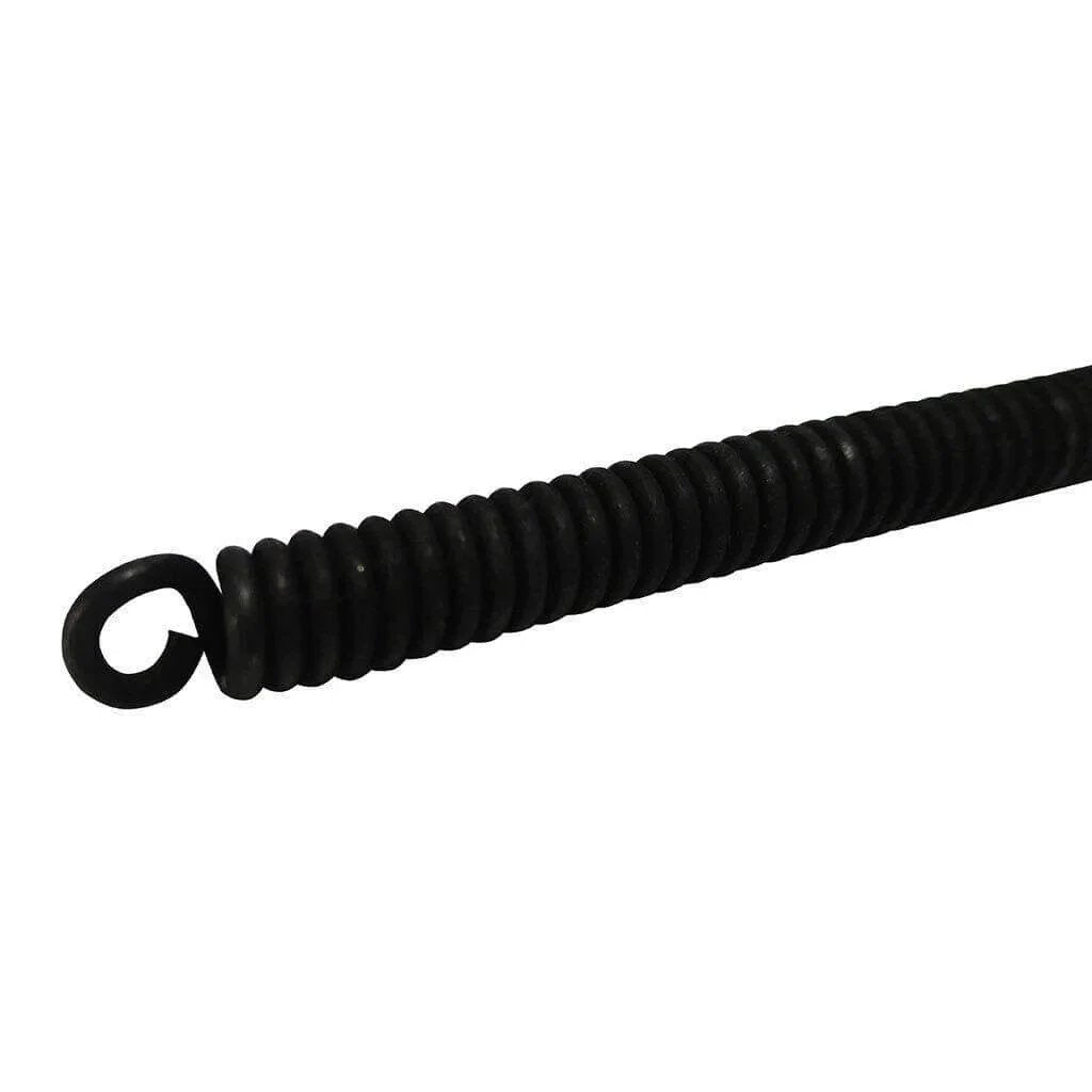 Close-up of Max Torque SS Clutch Black Spring - 3100 MTSSBS, showing details of the coiled spring design and hook end.