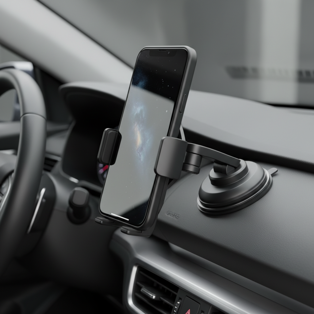 3 In 1 Car Phone Mount For Dashboard Windshield Or Air Vent Heavy Phone And Thick Case Friendly Universal Phone Holder That Fits All Smartphones In Any Vehicle