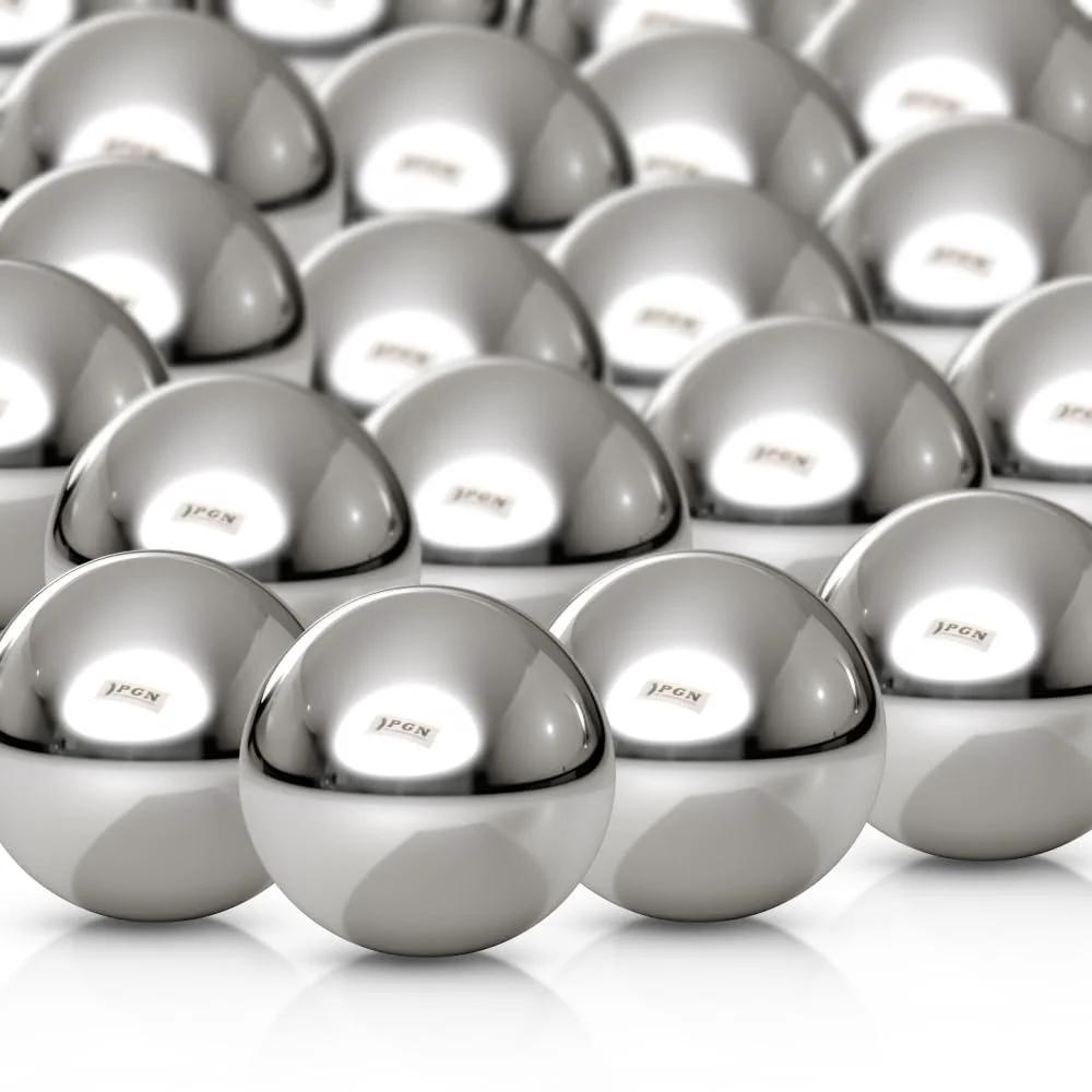 25-Piece Precision Chrome Steel Bearing Balls G25 In Three-Quarters Inch Diameter ISO 9001:2008 Certified Beefed-Up Heavy-Duty Bearing Balls For Industrial Machinery, Precision Spindles, And Maintenance-Heavy Applications