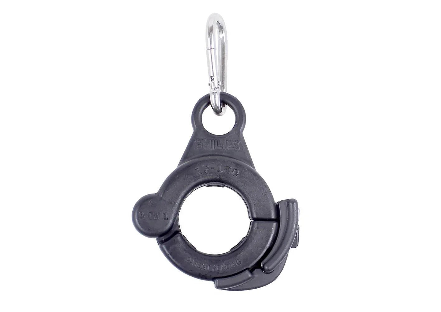 Phillips 17 181 QWIK CLAMP Airpower Assembly Cable Clamp for Three In One Systems, black plastic clamp with hook attachment