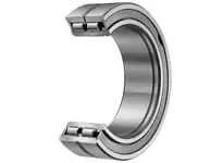 Side view of Double-row roller NAG4914UU, 70 mm ID x 100 mm OD x 30 mm width, full-complement high carbon steel bearing