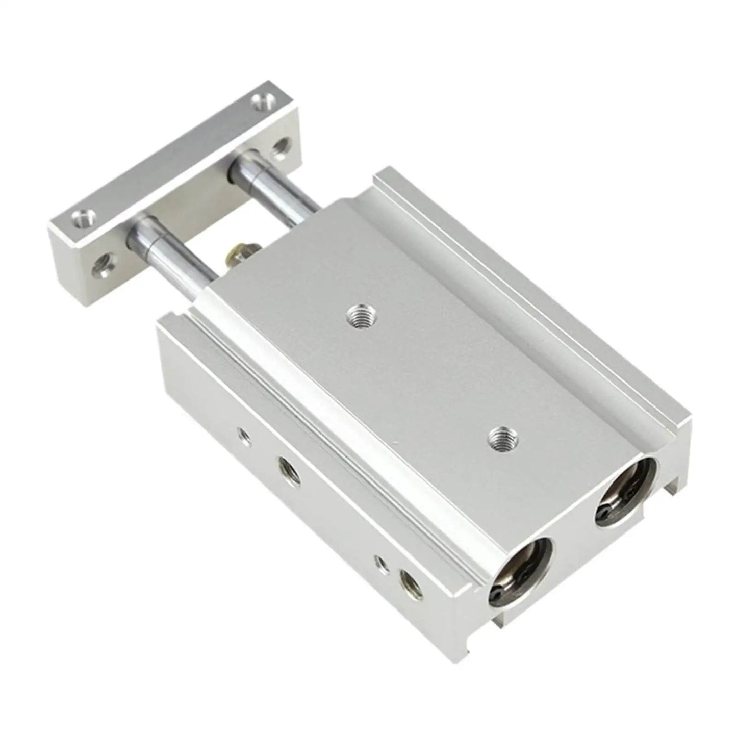 CXSM6 Slide Bearing Pneumatic Cylinder for Industrial Automation, durable aluminum body with multiple stroke options