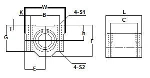 SMA12GUU NB 12mm Slide Bush Bushings Miniature Motion Linear Bearing