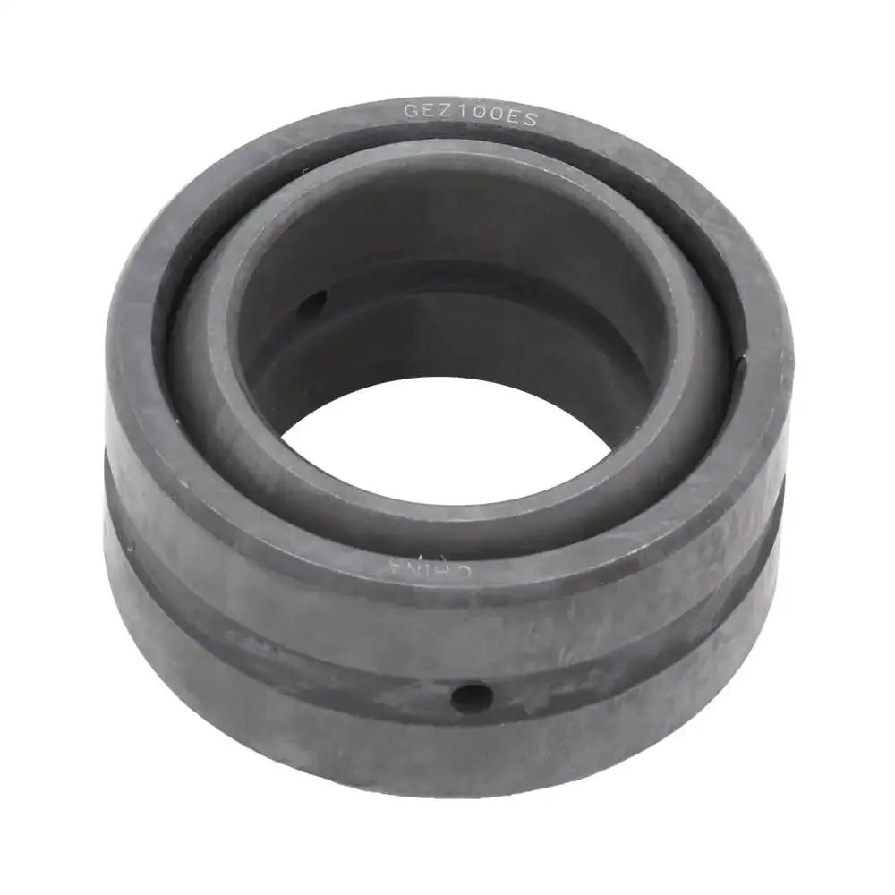 Front view of high performance spherical plain bearing with a 1 inch bore, ideal for rotary machinery misalignment tolerance and heavy load support.