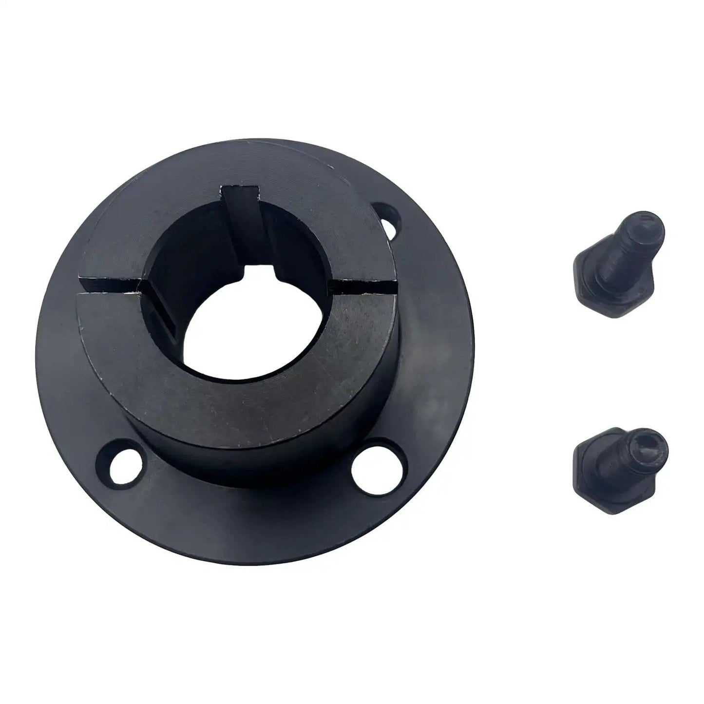Split Taper Bushing for Pulleys H Style One And One Eighth Inch Bore CMFG STB cast steel heavy duty locking bushing with bolts