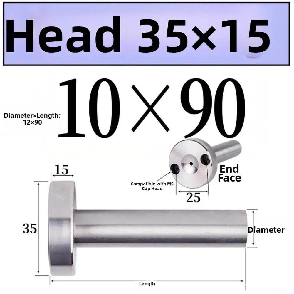 Sprue Bushing Head C Type 35x15 Mm for plastic injection molding machine, high temperature resistant 45 steel with detailed dimensions