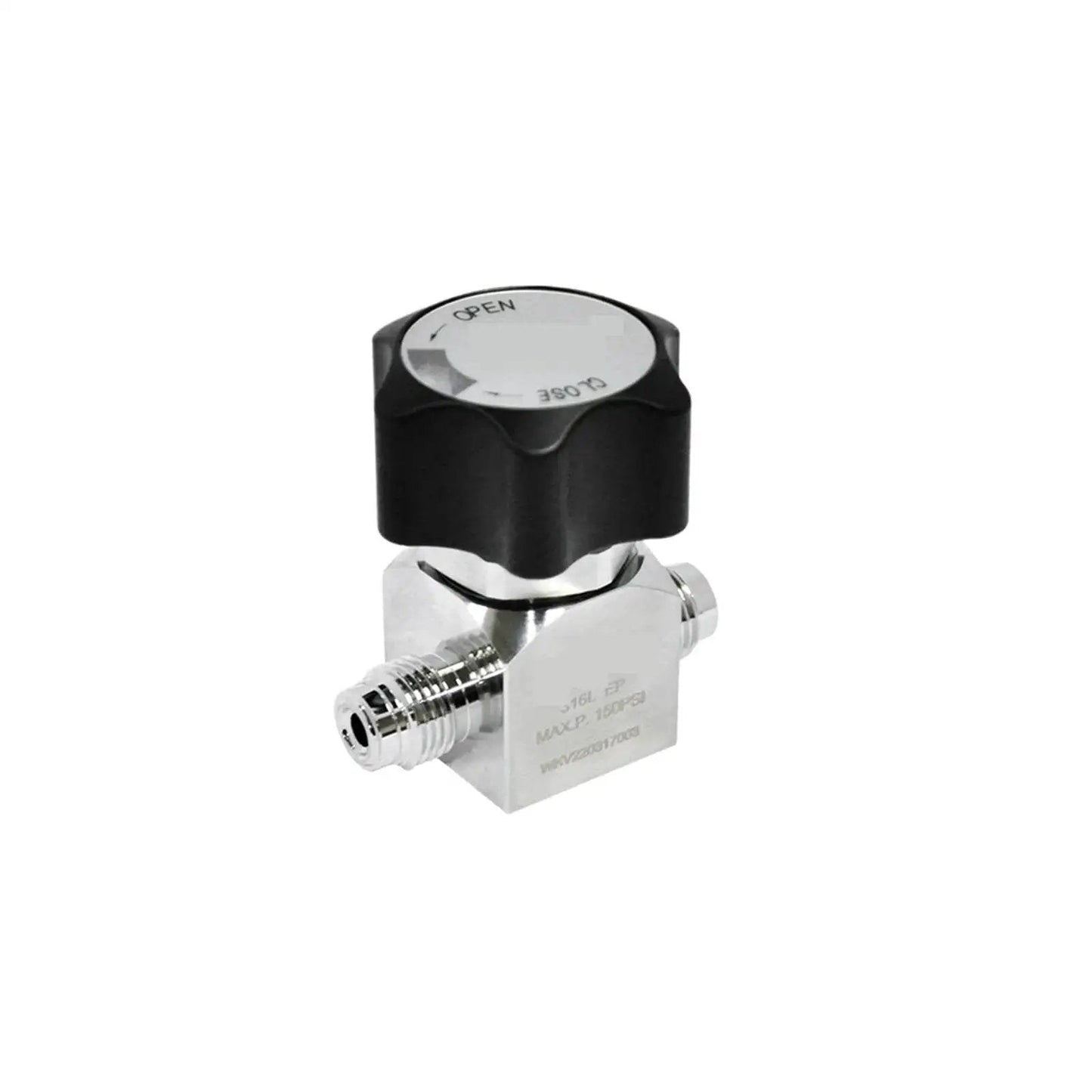 Versatile Low Pressure Diaphragm Check Valve For Fluid And Pneumatic Applications One Quarter Inch And One Half Inch ABS Plastic With Nitrile Seal Ten Bar Backflow Prevention And Universal Compatibility