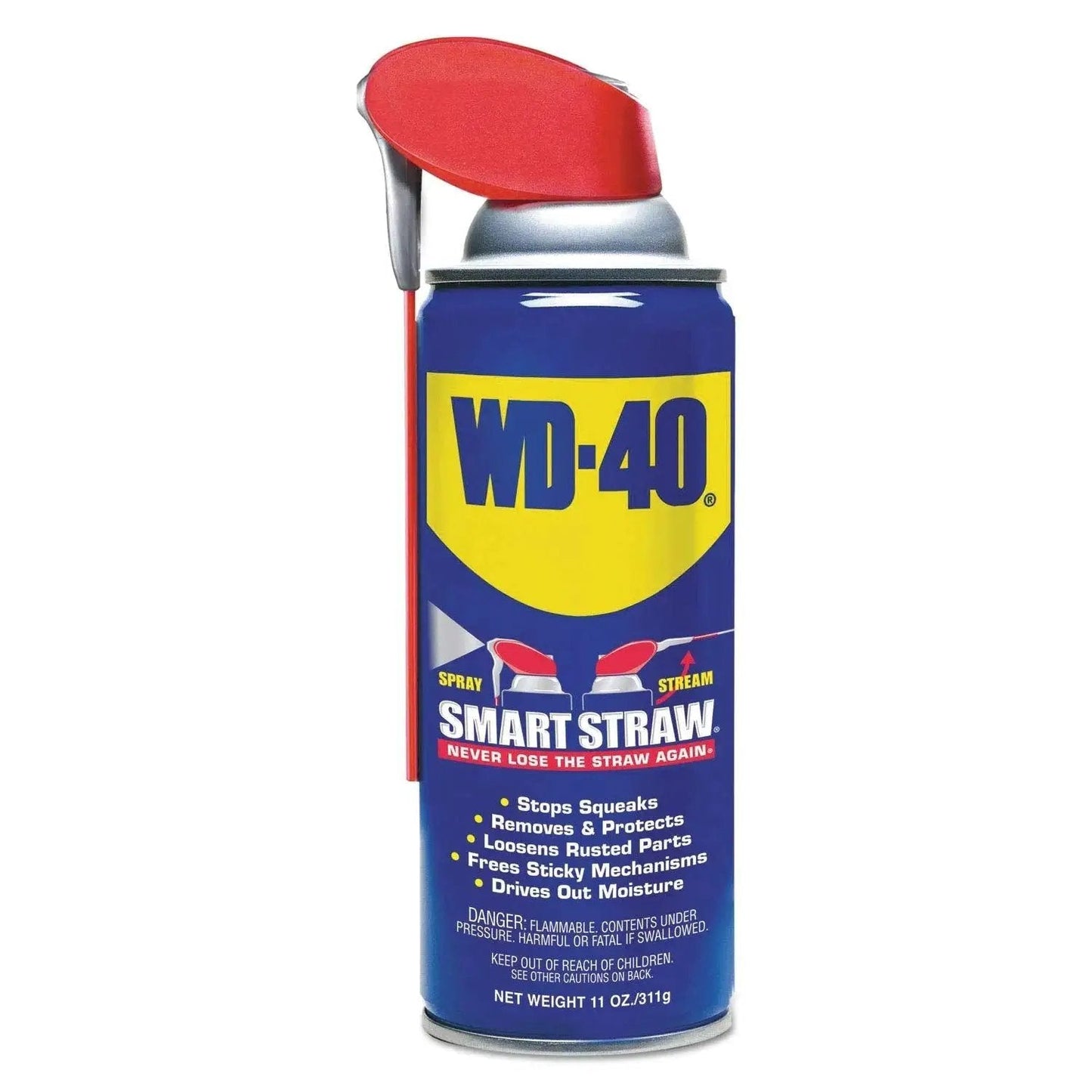 Do It All Lubricant Spray With Smart Straw Two Ways 11 Oz From WD 40 Original Formula That Drives Out Moisture Prevents Rust Frees Sticky Parts And Keeps Electrical And Mechanical Gear Running Smoothly