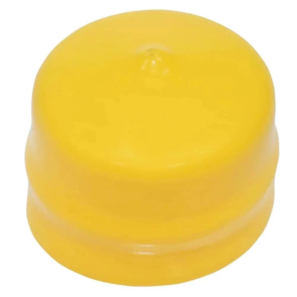 Yellow Wheel Bearing Cap 285-228 Genuine Replacement Part for John Deere M143338, front view