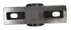 Interchangeable Type E Heavy Duty Two Bolt Pillow Block Bearing One And Seven Sixteenths Inch Model 19321107 top view