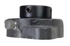 Light Duty 1 Inch Two Bolt Flange Bearing With Lock Collar ALF205-16G FHLF205-16G Cast Iron Housing Grease Zerk For Shaft Lubrication