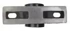 Top view of Heavy Duty Type E Workhorse Pillow Block Bearing 1-15/16 Inch Two Bolt With Double Taper Roller Bearings Replacement.