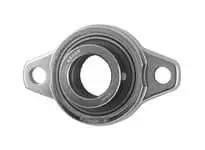 Front view of Precision 20mm stainless eccentric collar for secure shaft mounting with X-narr design and set screw locking.