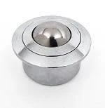 1-1/2" Heavy Duty Machined Steel Drop-in Ball Transfer Unit 551 lbs