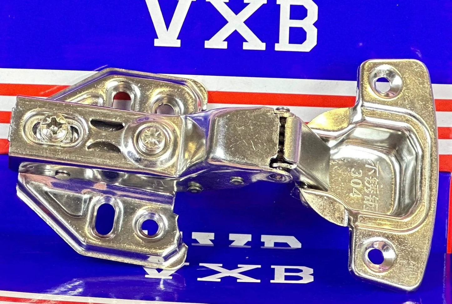 1-3/8" Length - Stainless Steel Smooth Hydraulic Hinge 35mm long