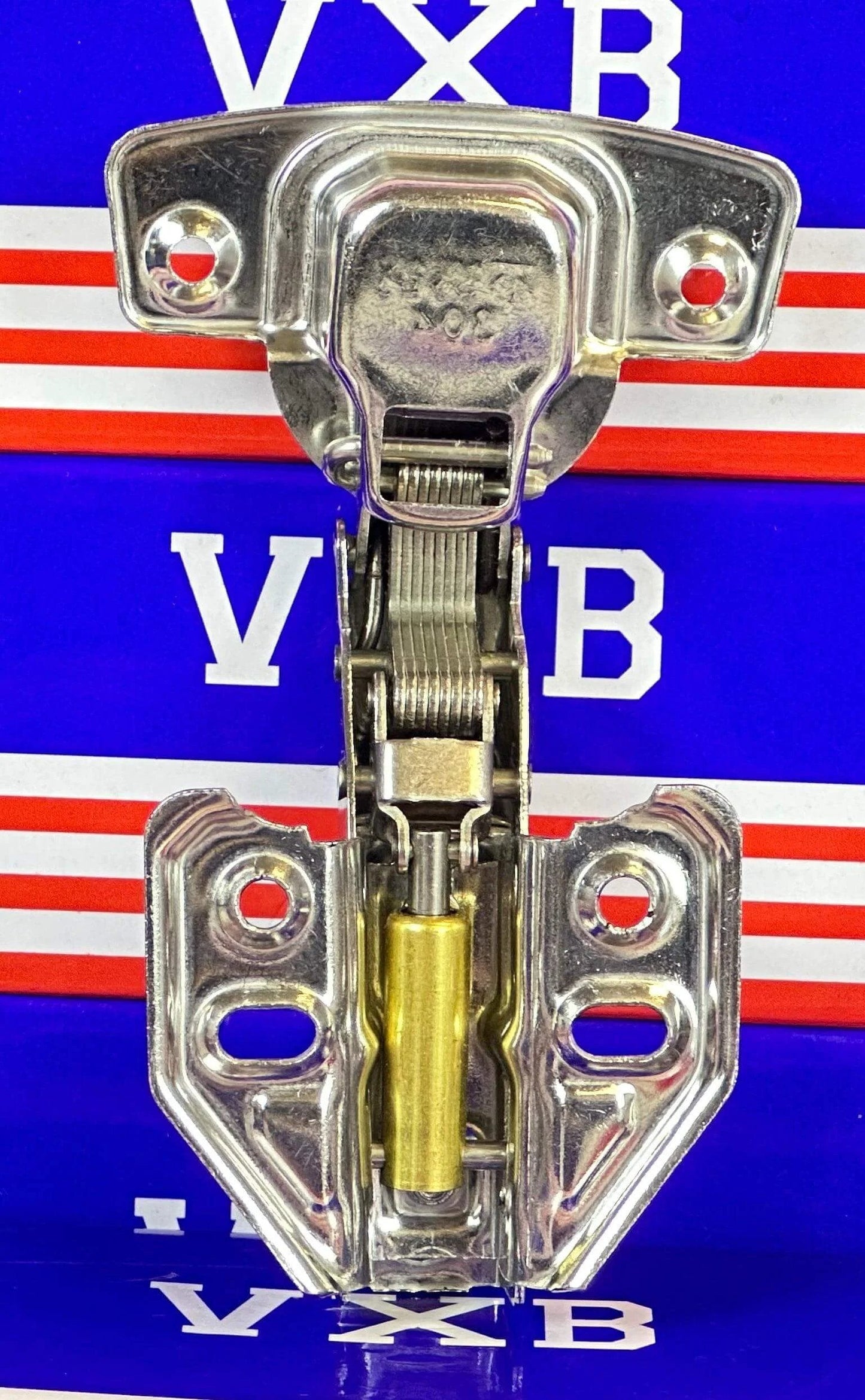 1 3/8" Stainless Steel Full overlay Smooth Hydraulic Hinge