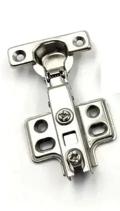 1 3/8" Stainless Steel half overlay Smooth Hydraulic Hinge