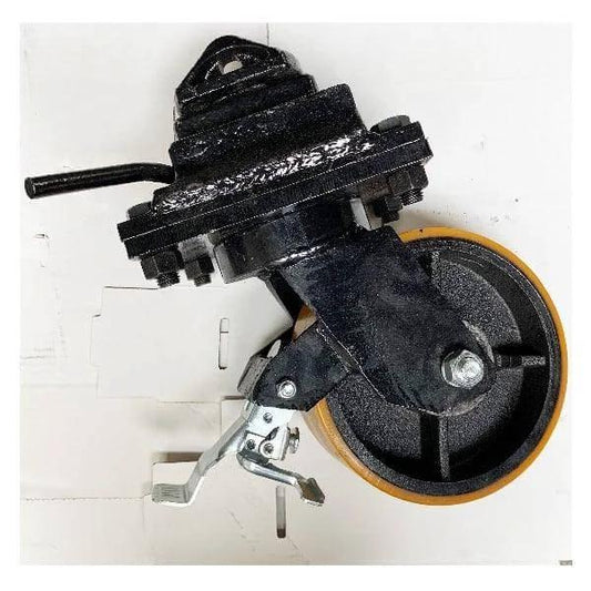 1 Ton Load Capacity SCSW6 Brake 6" Container Caster Wheel