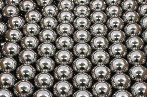 100 7/32" Diameter Carbon Steel G40 Bearing Balls