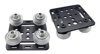 1000mm (39inch) Aluminum V-Slot Extrusion 2020 Profile - Bearing Guide Wheels