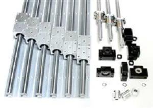 1000mm x 1000mm Feet CNC Router Ball Screws Kit 16mm Rails & BallScrews XYZ Travel 37 x 37 x 9 inch