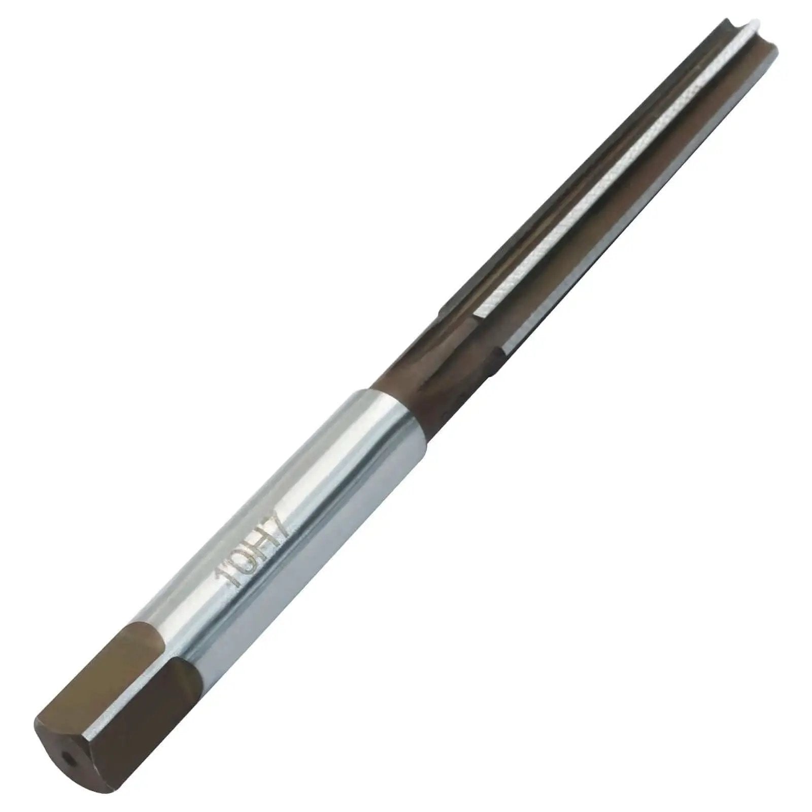 10Mm H7 Hand Reamer Tool With Six Straight Flutes For Precision Hole Finishing In Metal And Woodworking Projects Pro Grade Quality For Pin And Bearing Fittings And Tight Tolerance Machining In Workshops And Home Shops Aracombie